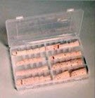 Brownmed Plastalume Stax 30 Finger Splint Kit Plastic Left or Right Hand Beige Assorted Sizes - 10020