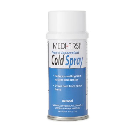 Medi-First Cold Spray - Skin Refrigerant Isobutane / Propane Spray 4 oz. - 23017