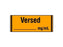 Shamrock Scientific Pre-Printed / Write On Label Anesthesia Label VERSED / _____ mg / mL Orange 1/2 X 500 Inch - SA-213