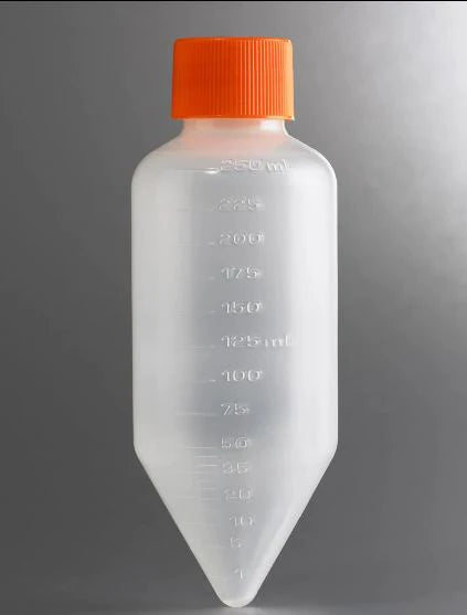 Corning - Centrifuge Tube Conical Bottom Plain 250 mL Without Color Coding Plug Seal Cap Polypropylene Tube - 430776