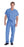 Landau Uniforms Scrub Shirt 2X-Large Navy Blue 2 Pockets Short Sleeves Unisex - 7502BNP2XLG