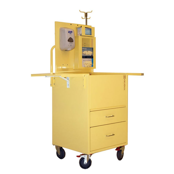 AliMed Harloff Isolation Station with Antimicrobial Paint