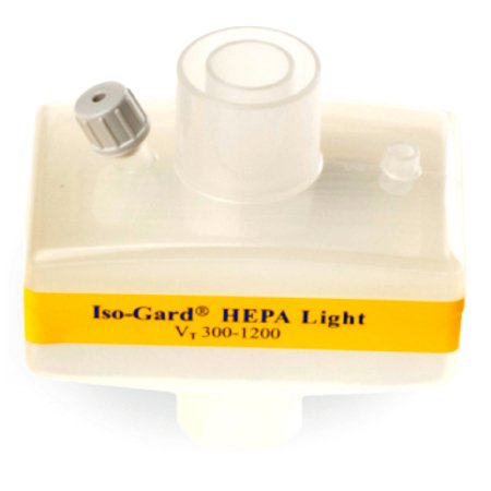 Gibeck ISO-Gard - Heat and Moisture Exchanger with Filter 33.81 mg H2O / L Vt = 0.5 L 2.3 cm H2O @ 60 LPM - 28022