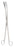 Miltex Miltex Placenta Forceps Kelly 12-1/2 Inch OR Grade Stainless Steel (German) NonSterile NonLocking Finger Ring Handle Curved Serrated Tip - 30-2505