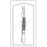 Sklar Econo Splinter Forceps 4-1/2 Inch Floor Grade Stainless Steel Sterile NonLocking Thumb Handle Straight Fine Point Tips - 96-2410
