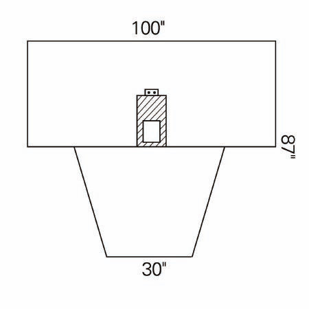 O&M Halyard - Urological Drape Lithotomy Drape 87 W X 30 W X 100 L Inch Sterile - 89203
