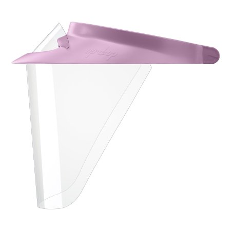 ABS - Face Shield Kit Medium Full Length Ventilated Reusable NonSterile - 408ABS-PK-M
