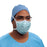 O&M Halyard - Surgical Mask Anti-fog Film Pleated Tie Closure One Size Fits Most Green NonSterile Not Rated Adult - 49235