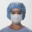THE LITE ONE - Surgical Mask Pleated Tie Closure One Size Fits Most Blue NonSterile Not Rated Adult - 48100