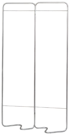 Beamatic - Privacy Screen Frame Folding 2-Panel Aluminum - 153052