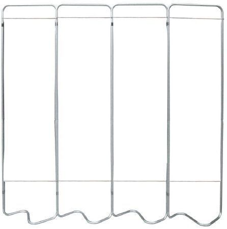 Beamatic - Privacy Screen Frame Folding 4-Panel Aluminum - 153054