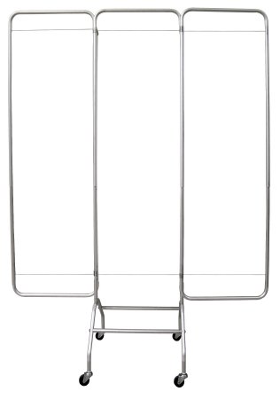 Omnimed - Privacy Screen Frame Folding 3-Panel Aluminum - 153153
