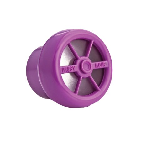 PMV - Tracheostomy and Ventilator Swallowing and Speaking Valve 15mm I.D. / 23mm O.D. Plastic Purple - Passy-Muir - PMV2001