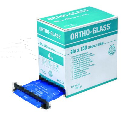 BSN Medical Ortho-Glass Precut Splint 3 X 12 Inch Fiberglass White - OG-3PC
