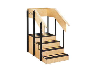 Fabrication Enterprises STAIRCASE, ONE SIDED CANDO 30" - 15-4238