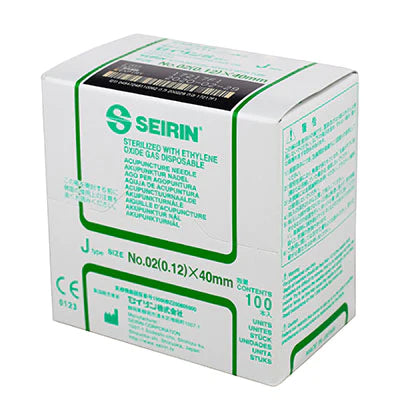 Seirin - Acupuncture Needle SEIRIN 44 Guage 1.5 Inch J-Type - 11-0601