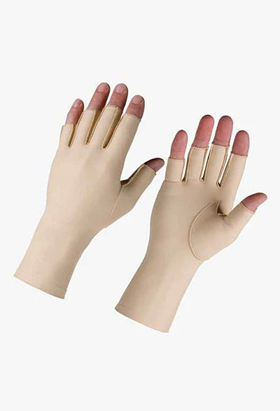Hatch Edema Glove - Compression Gloves Open Finger Large Over-the-Wrist Length Left Hand Lycra - 24-8663L