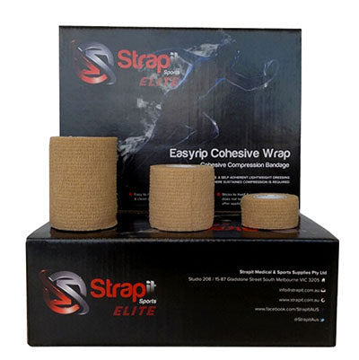  BANDAGE, COMPRESSION COHESIVE STRAPIT