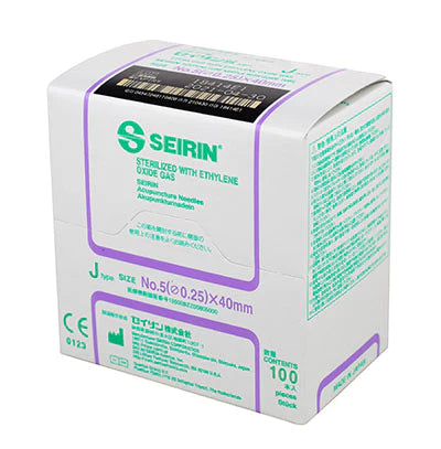 Seirin - Acupuncture Needle SEIRIN 30 Guage 1 Inch J-Type - 11-0618