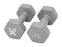 CanDo - Dumbbell Hexagon Heads 15 lbs. - 100560