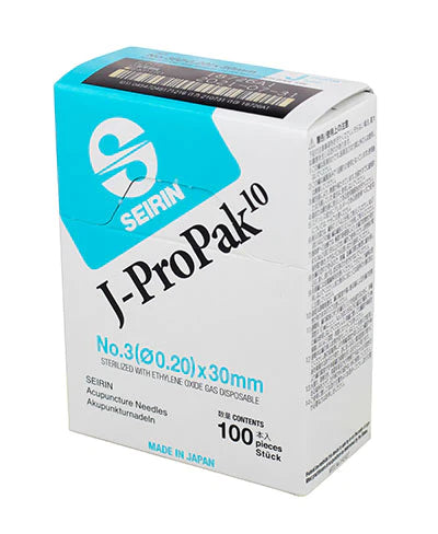 SEIRINPro-Pak - Acupuncture Needle 40 Gauge 1 Inch J-Type - 11-0626