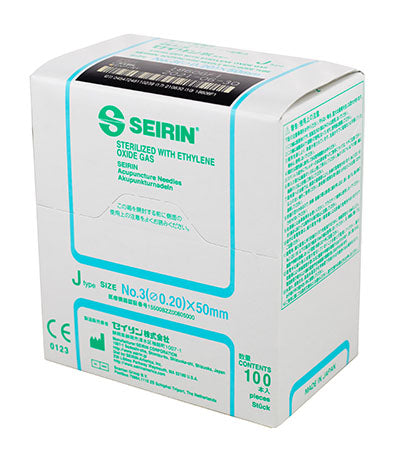 Fabrication Enterprises NEEDLE, ACUPUNCTURE SEIRIN J- YPE SZ4 23MMX30MM (100/BX) - 11-0611