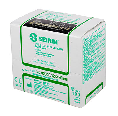 Fabrication Enterprises NEEDLE, ACUPUNCTURE SEIRIN J-TYPE SZ00/02 12MMX30MM (100/BX) - 11-0600