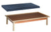Fabrication Enterprises Raised Rim Platform Mat 4 X 7 Foot Vinyl - 15-2102