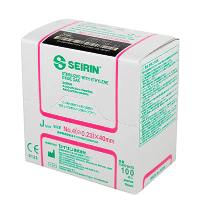Seirin - Acupuncture Needle SEIRIN 34 Gauge 2 Inch J-Type - 11-0613