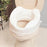 Savanah - Raised Toilet Seat 6 Inch Height White 420 lbs. Weight Capacity - AA2116