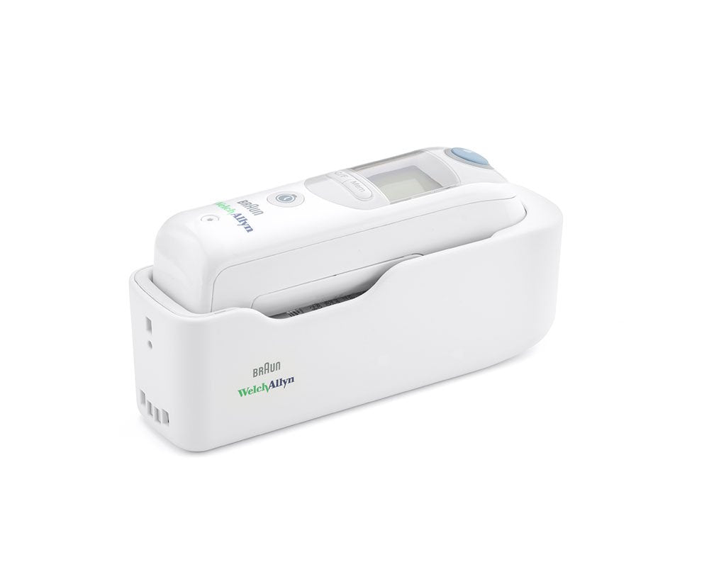 Welch Allyn Braun Thermoscan Pro 6000 Ear Thermometer with Small Cradle - 06000-200