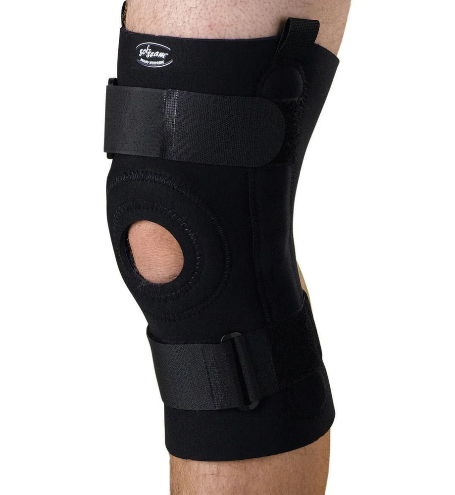 L'TIMATE - Knee Support Small Hook and Loop Closure 13 to 14 Inch Circumference Left or Right Knee - 08145692