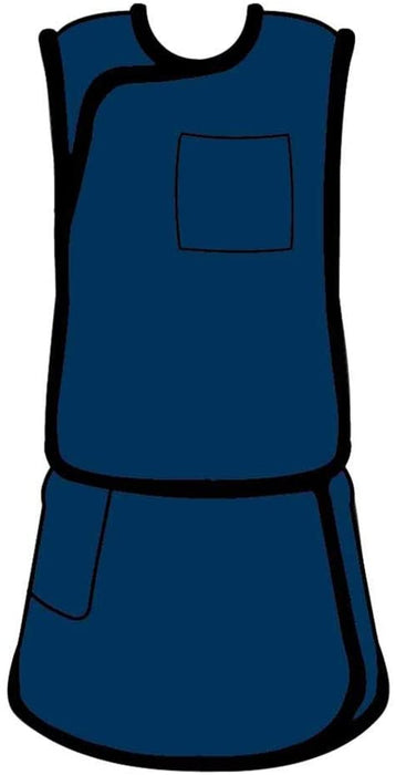 Alimed Apron, Vest/Kilt Lt Wt Lead Navy Sm - 937250