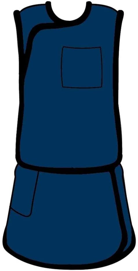 Alimed Apron, Vest/Kilt Lt Wt Lead Navy Sm - 937250