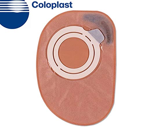 Coloplast Assura Colostomy Pouch Two-Piece System 8-1/2 Inch Length, Maxi Closed End - 12386