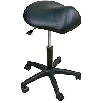 Oakworks - Professional Stool Pneumatic Height Adjustment, Low Height Ocean - 60373-T20