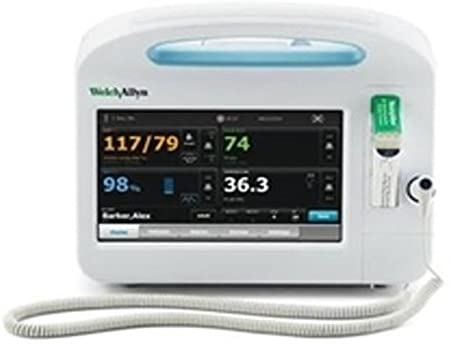 Welch-Allyn CVSM 6700 - Blood Pressure, SpO2 (Masimo), Capnography, Temperature (SureTemp Plus), Printer - 67MCTP-B