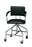 Fabrication Enterprises Whirlpool, Adj Low Boy Chair W/Belt 3" Casters - 42-1053
