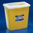 SharpSafety - Chemotherapy Waste Container 18-3/4 H X 12-3/4 D X 18-1/4 W Inch 12 Gallon Yellow Base / White Lid Vertical Entry Gasketed Sliding Lid - 8934PG2