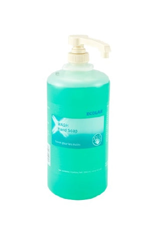 Ecolab Wash Soap Liquid 1,000 mL Bottle Fresh Scent - 6000056