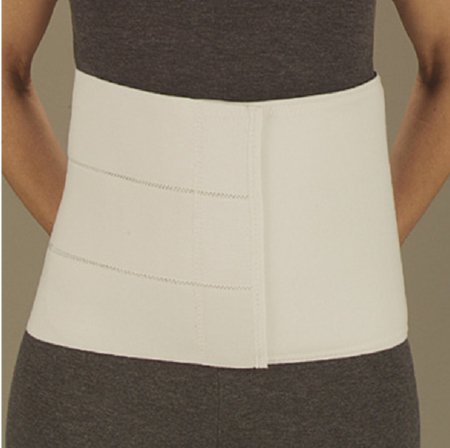 Deroyal - Abdominal Binder DeRoyal Small / Medium Hook and Loop Closure 30 to 45 Inch Waist or Hip Circumference 12 Inch Height Adult - 13651056
