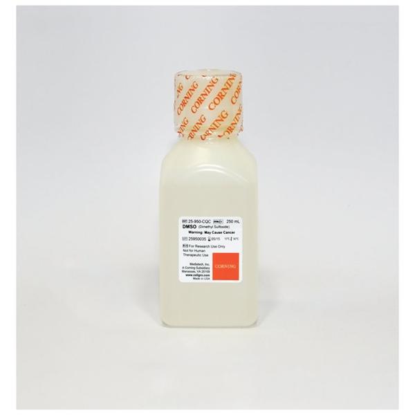 Corning Lifescience Cellgro Dmso: Dimethyl Sulfoxide Solution 1X250Ml Plastic Bottle Ea - MT 25-950-CQC