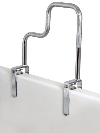 Apex-Carex Healthcare Carex Tri-Grip Bathtub Rail Bathtub Grab Bar Chrome Finish Steel - FGB20200 0000
