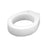 Carex - Raised Toilet Seat 3-1/2 Inch Height White 300 lbs. Weight Capacity - FGB30700 0000