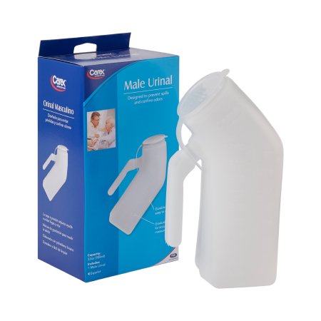 Carex - Male Urinal 32 oz. / 946 mL With Closure Single Patient Use - FGP70700 0000