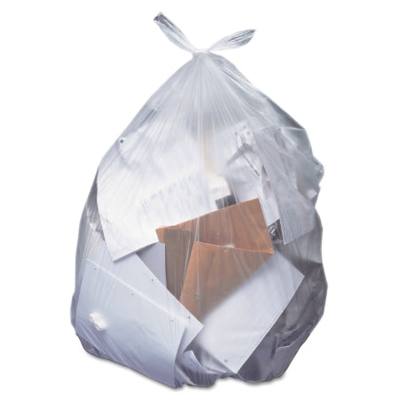 Heritage - Trash Bag 45 gal. Clear LLDPE 1.5 mil 40 X 46 Inch Star Seal Bottom Flat Pack - HERH8046AC