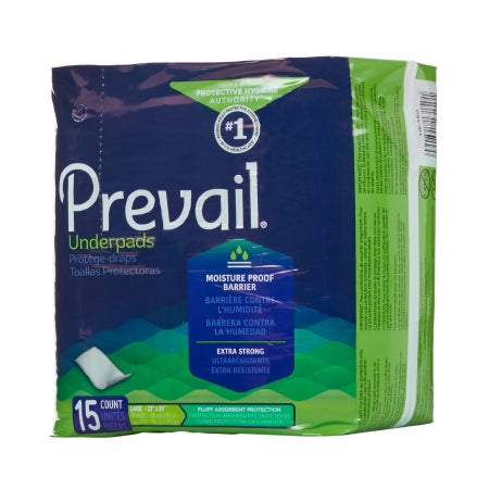 First Quality Prevail Underpad 23 X 36 Inch Disposable Fluff Light Absorbency - UP-150
