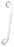 Apex-Carex Healthcare Carex Wall Grab Bar White Steel - FGB20500 0000