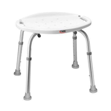 Carex - Bath Bench Without Arms Aluminum Frame Without Backrest 20 Inch Seat Width - FGB65000 0000