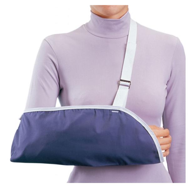 DJO Sling Envelope Clinic Adult Arm Cotton/Polyester 6X20" Blue Size X-Large 6/Pk - 79-84028